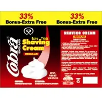 Shaving cream